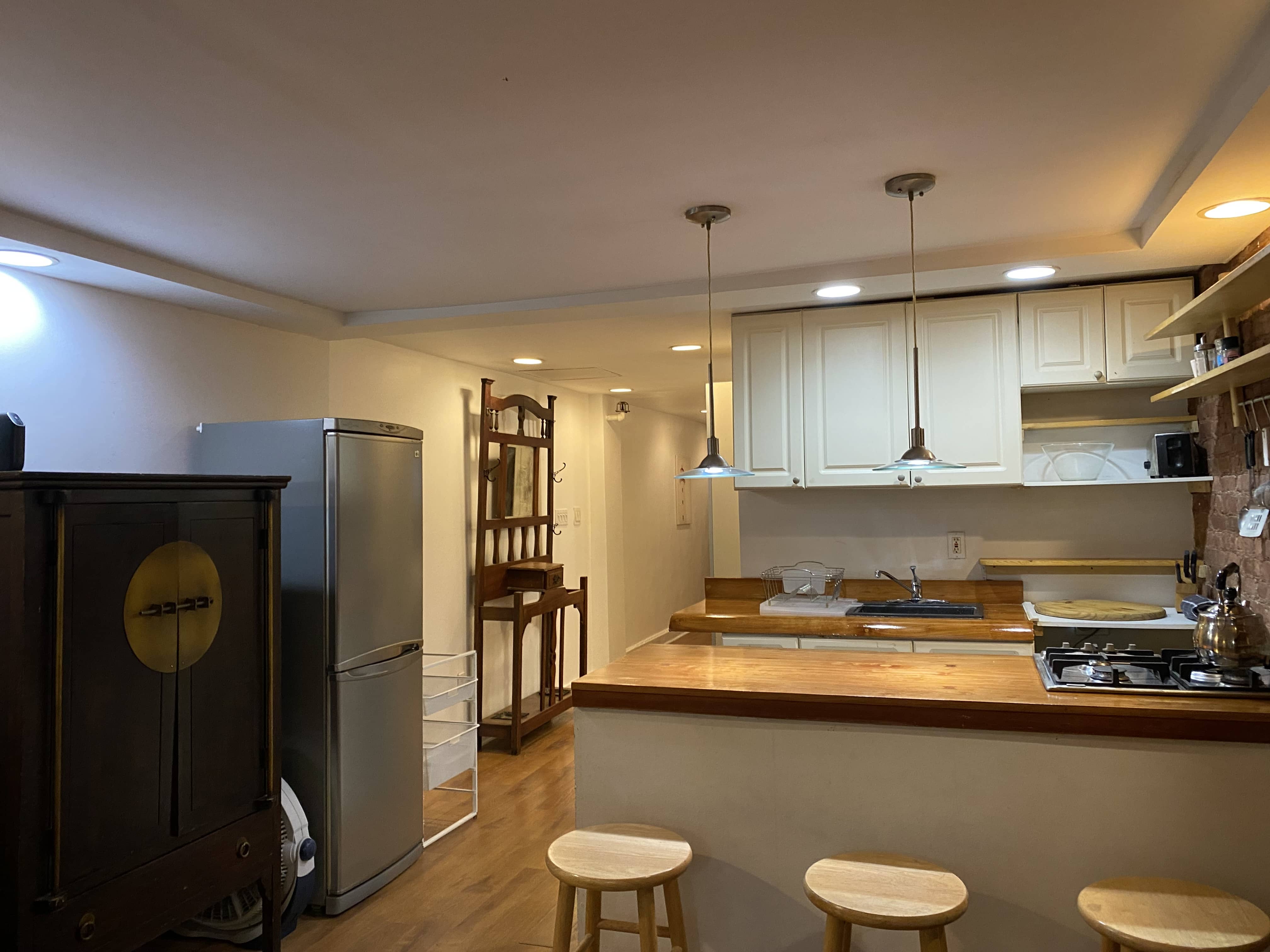 1 dormitorio con patio privado en Upper Manhattan foto 2