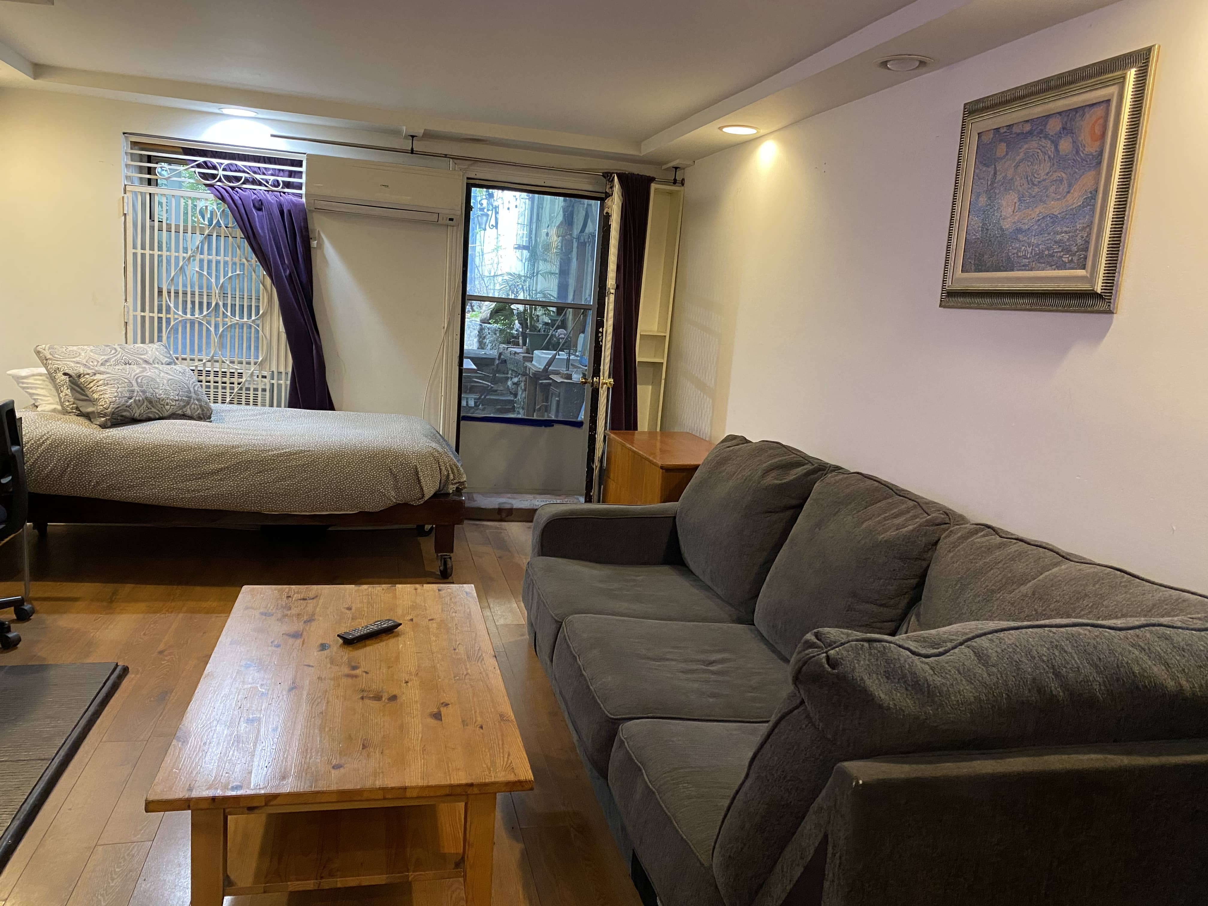 1 dormitorio con patio privado en Upper Manhattan foto 11