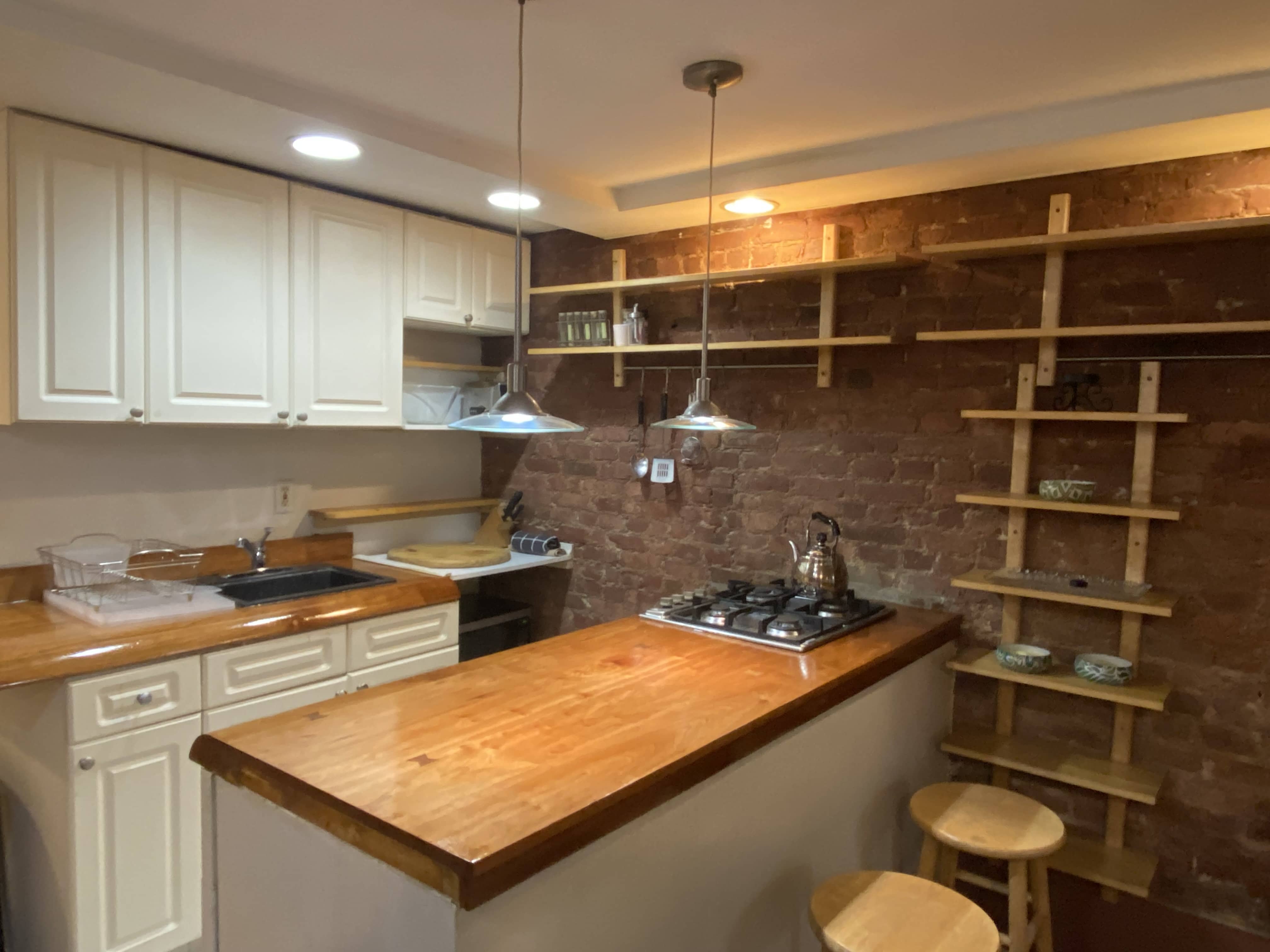 1 dormitorio con patio privado en Upper Manhattan foto 3