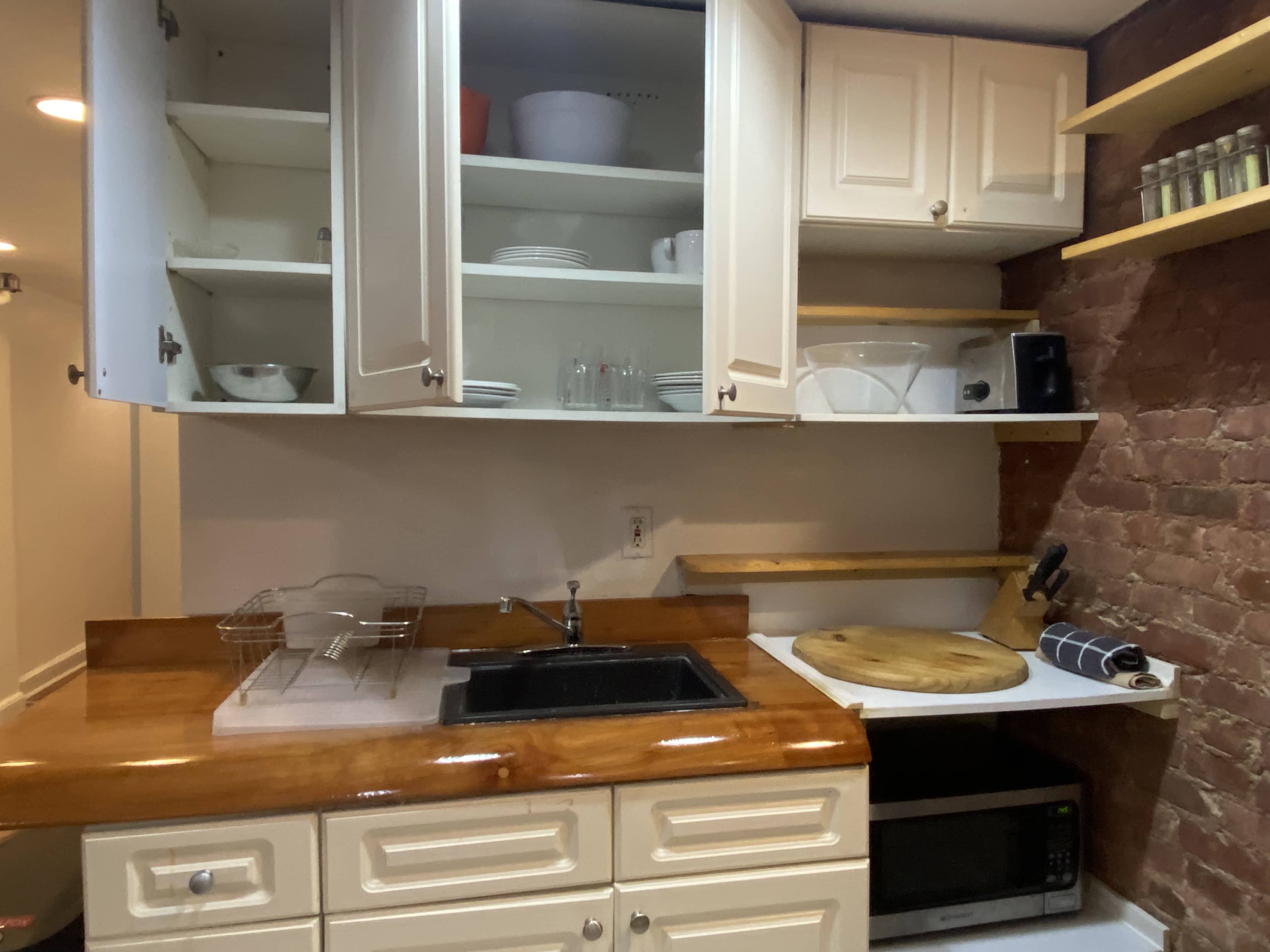 1 dormitorio con patio privado en Upper Manhattan foto 5