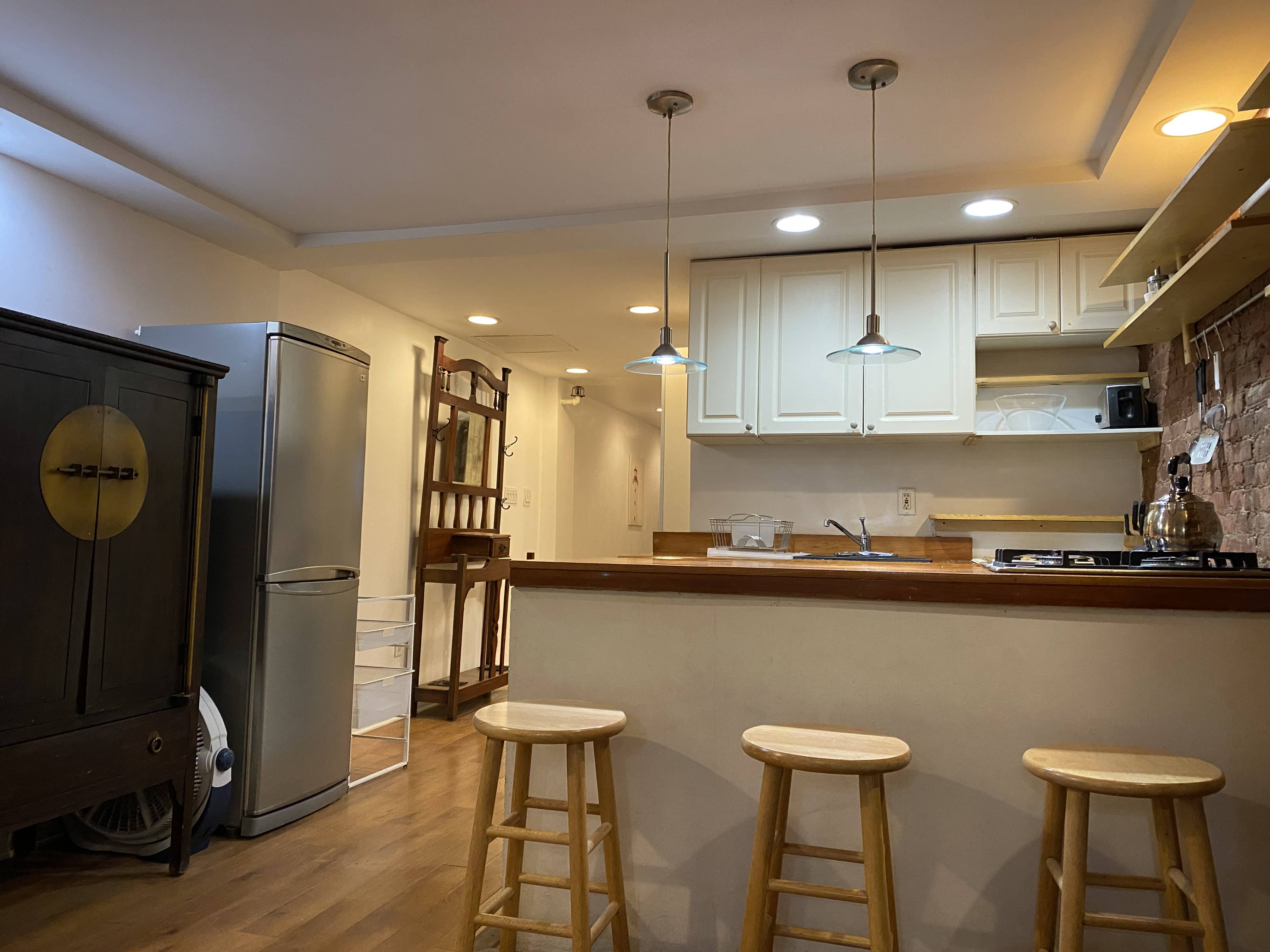 1 dormitorio con patio privado en Upper Manhattan foto 6